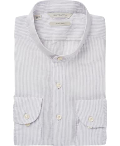 Grey Stripe Popover