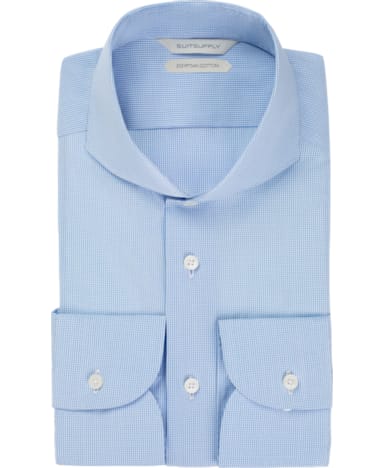 Light Blue Check Shirt