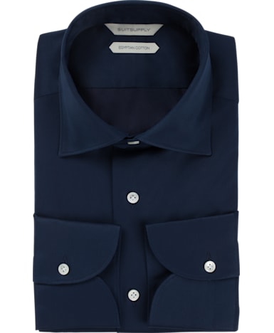 Navy Plain Shirt