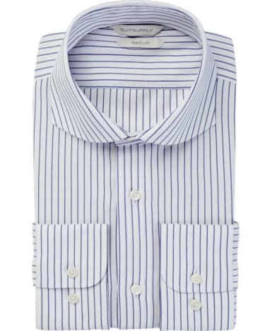 Navy Stripe Traveller Shirt