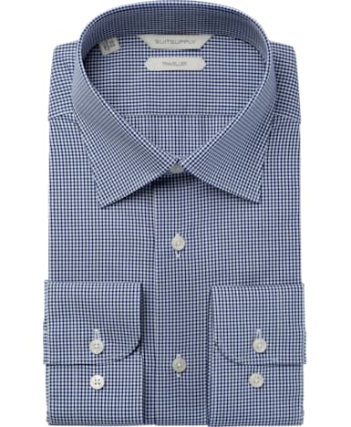 Navy Check Traveller Shirt