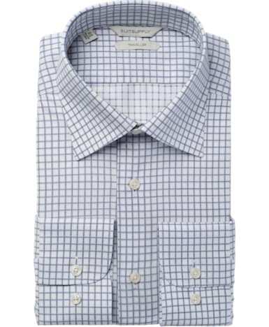 Navy Check Traveller Shirt