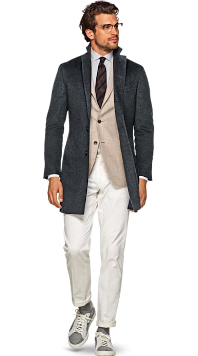Dark Grey Overcoat