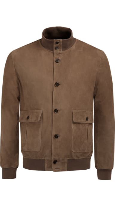 Brown Bomber Jacket