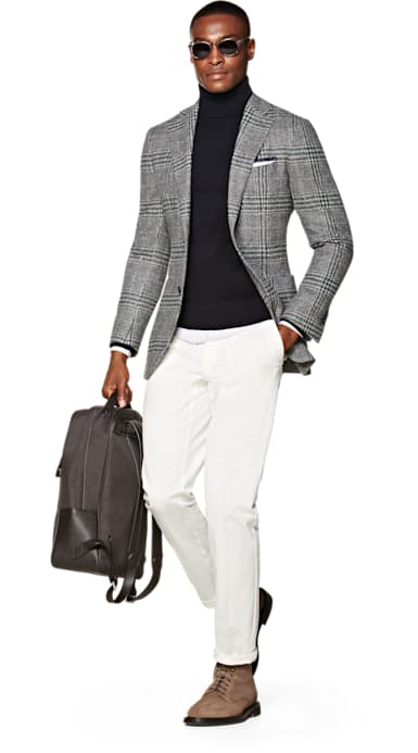 Havana Grey Check Jacket