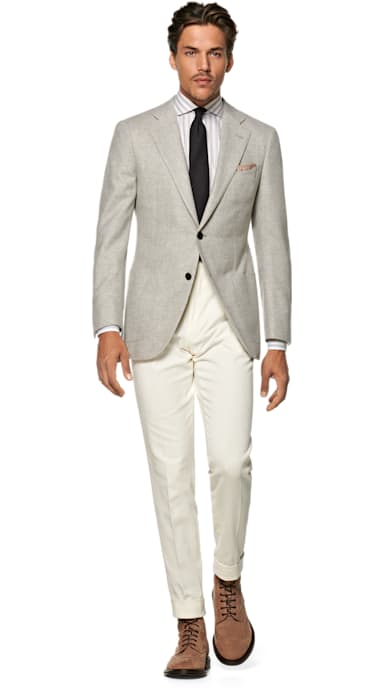 Jort Light Grey Jacket