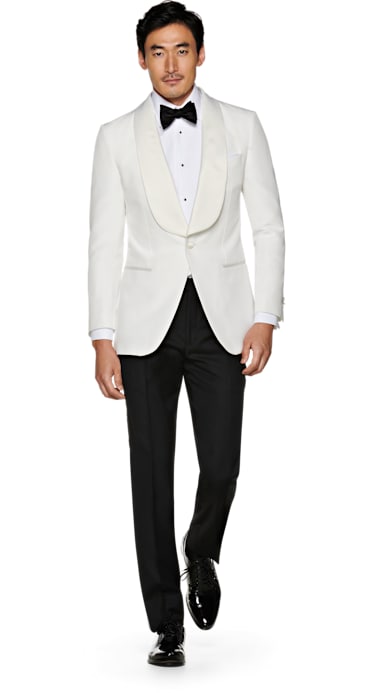 Washington White Plain Dinner Jacket