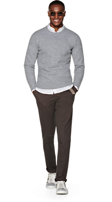 Light Grey Crewneck