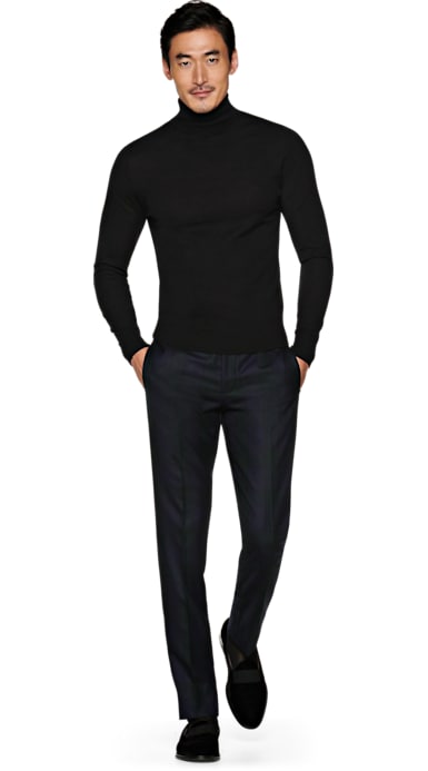 Black Turtleneck