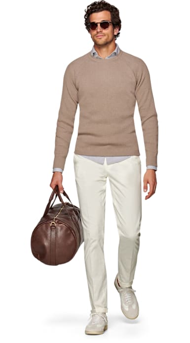 Taupe Crewneck