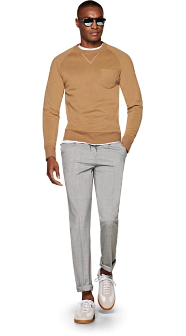 Camel Crewneck