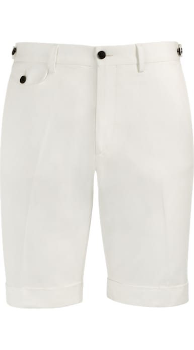 Jort Off White Shorts