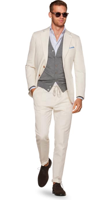Havana Off White Suit