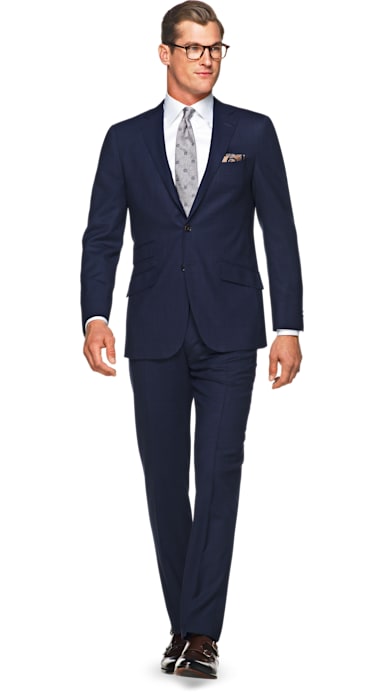 Sienna Blue Check Suit