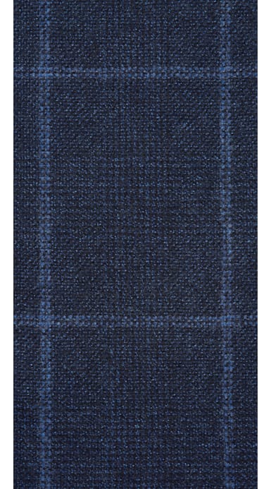 Havana Blue Check Suit