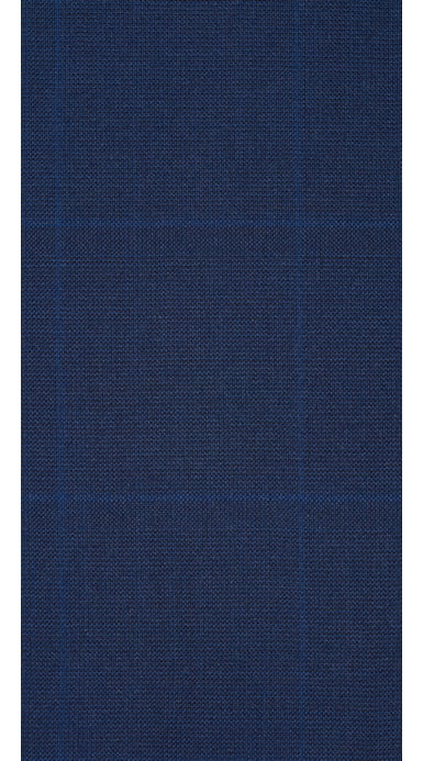 Jort Blue Check Suit