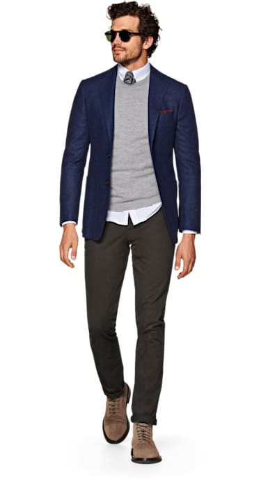 Brown Porto Washed Chino