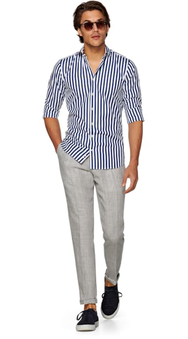 Light Grey Brentwood Trousers