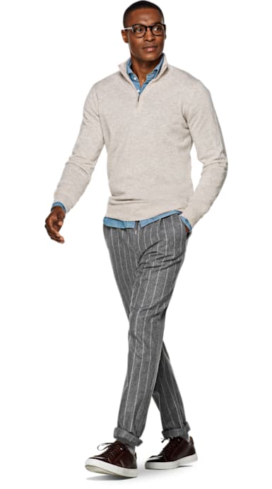 Grey Trousers