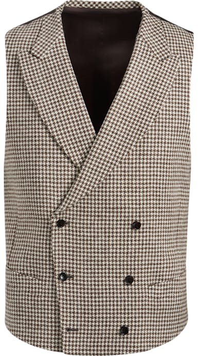 Brown Waistcoat Jort