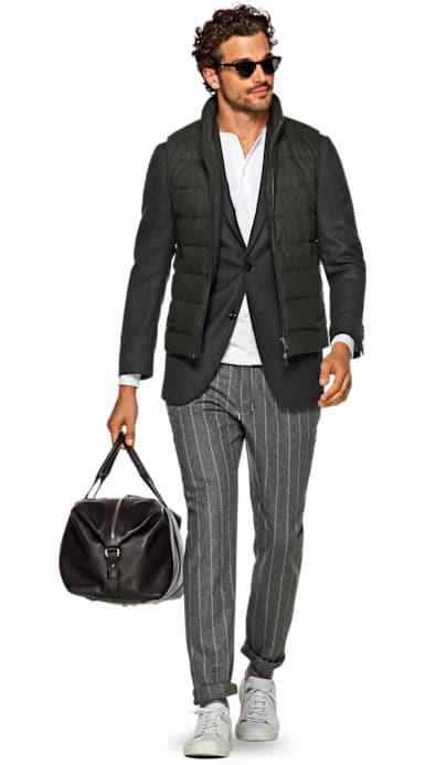 Green Padded Vest