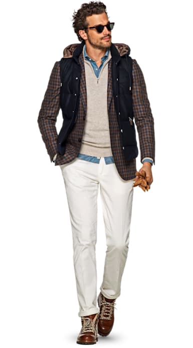 Navy Padded Vest