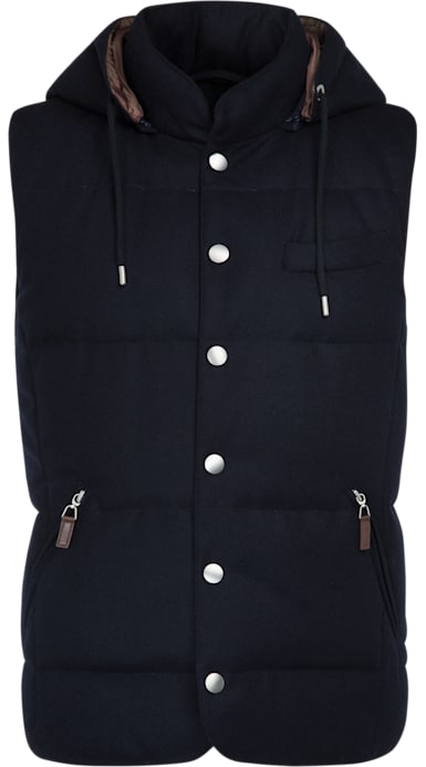 Navy Padded Vest