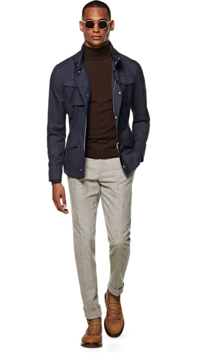 Blue Field Jacket