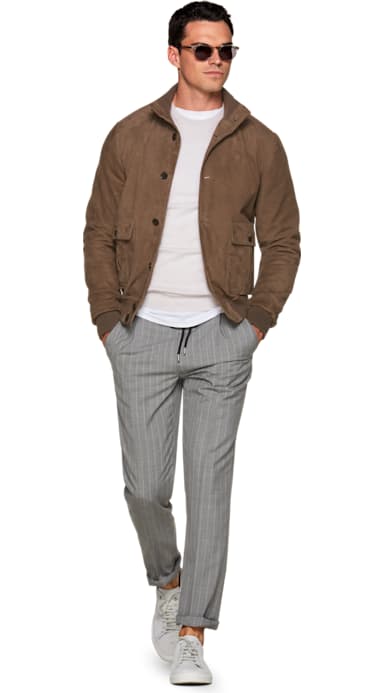 Brown Bomber Jacket