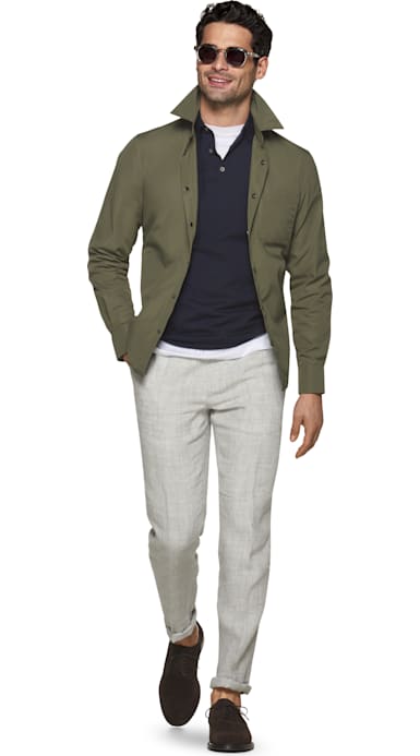 Green Shirt Jacket