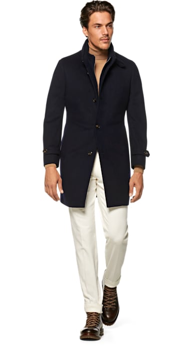 Navy Overcoat