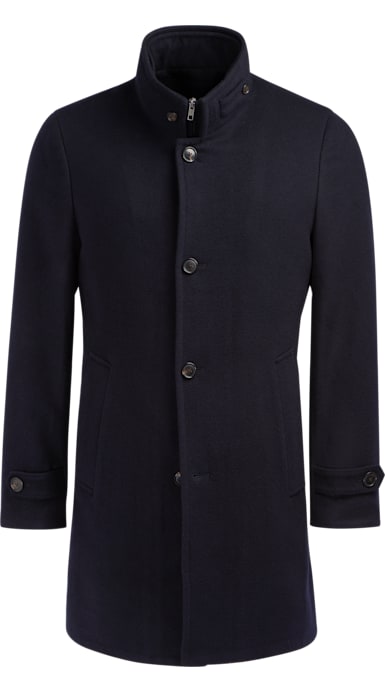 Navy Overcoat
