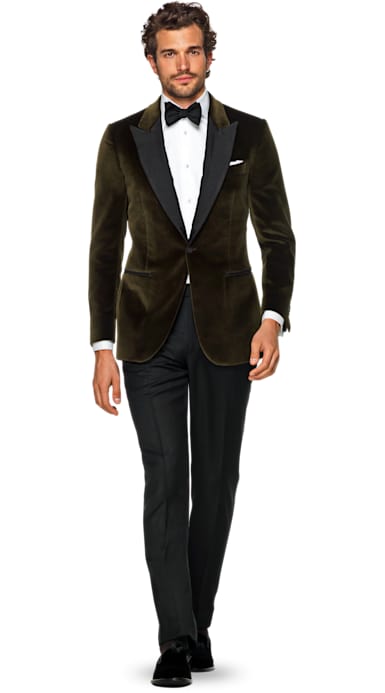 Lazio Green Plain Dinner Jacket