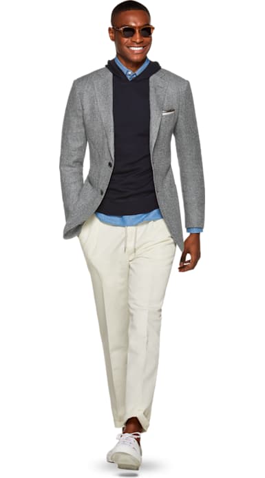 Havana Light Grey Plain