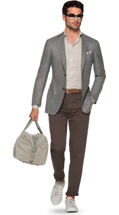 Havana Light Grey Plain