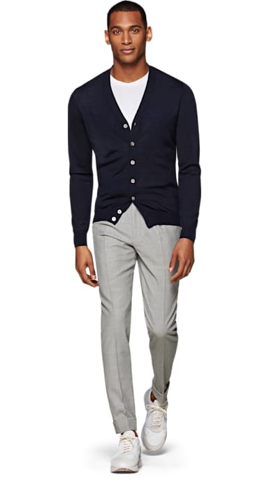 Navy Cardigan
