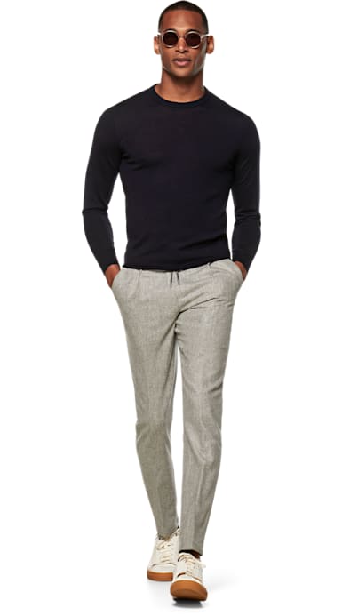 Navy Crewneck