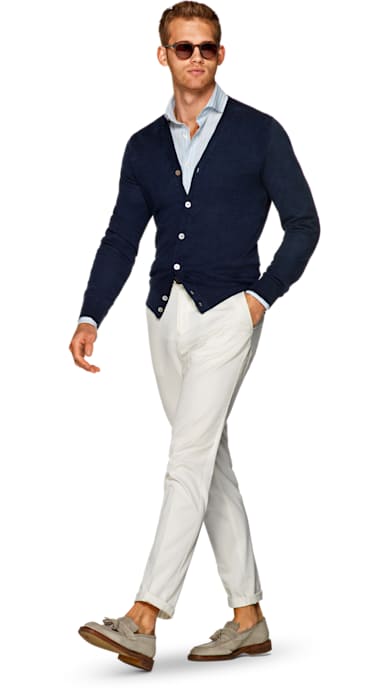Navy Cardigan