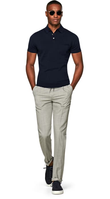 Navy Polo