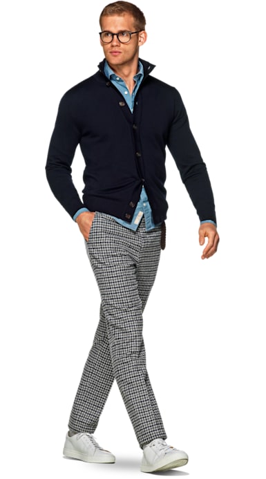 Navy Cardigan