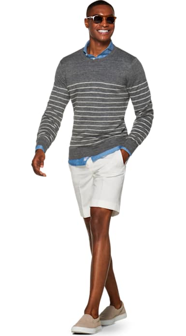Grey Crewneck