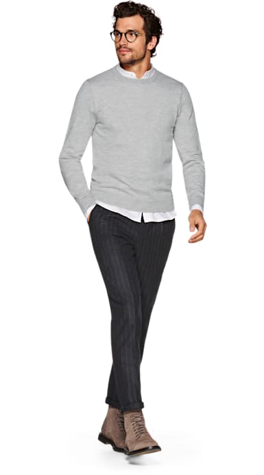 Light Grey Crewneck
