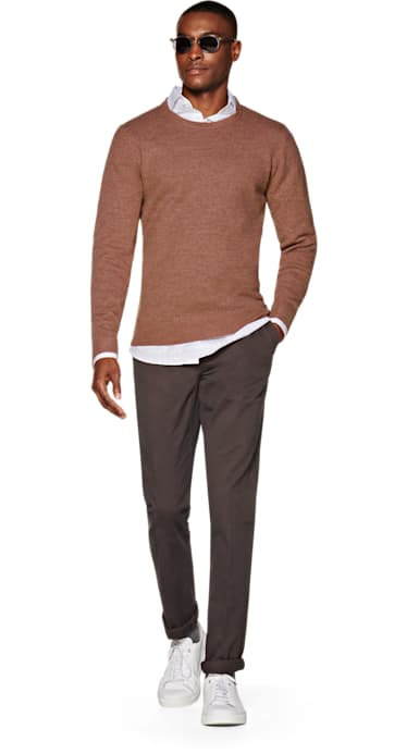 Dark Pink Crewneck