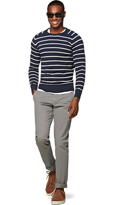 Navy Crewneck