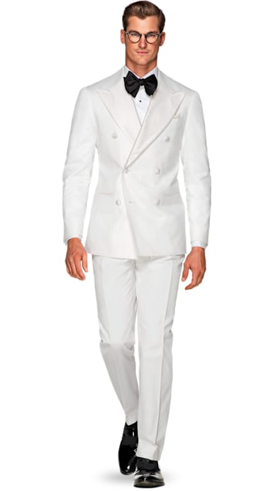 Jort White Plain Tuxedo