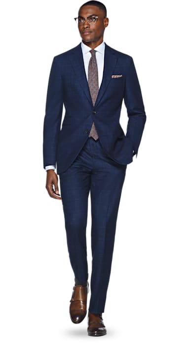 Sienna Blue Check