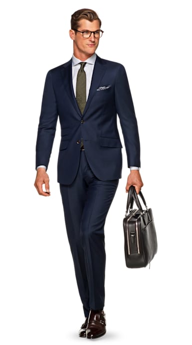 Sienna Navy Plain