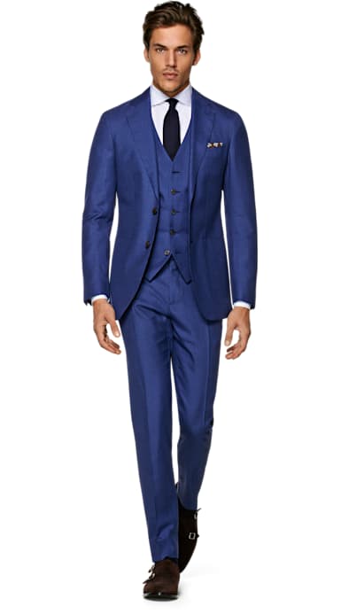 Havana Blue Houndstooth