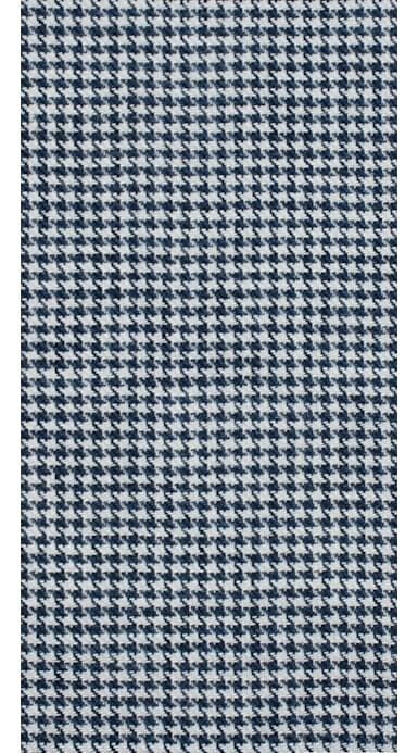 Havana Blue Houndstooth