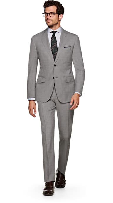 Napoli Light Grey Plain